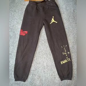 Nike Air Travis Scott Jordan Cactus Jack Highest Sweatpants Med